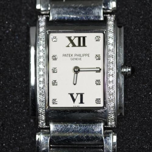 PATEK PHILIPPE ѥƥå եå ȥƥե Twenty4 4910/10A-011 White Dial Ladies Watch ̤