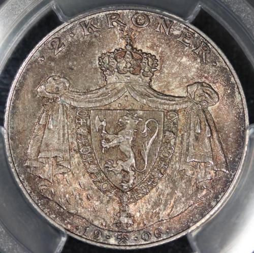 Υ륦 Norway Ω ۡ7 2Ͷ 1906ǯ PCGS MS65