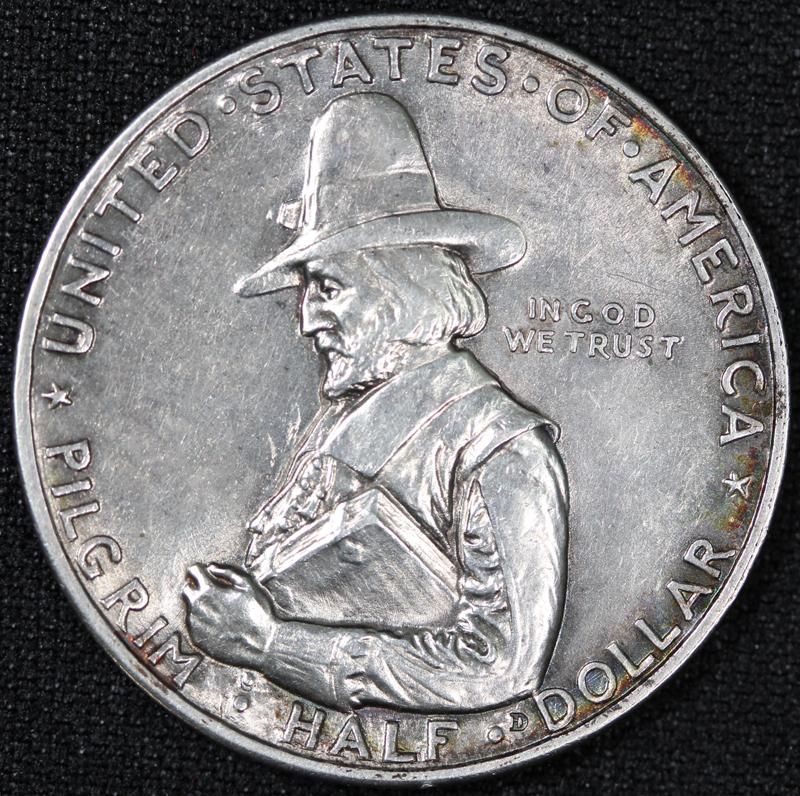 アメリカ United States of America ピルグリム300周年記念 ハーフ