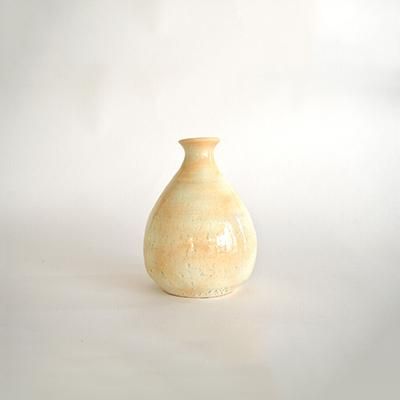 珍！鞆徳利 白磁 生掛け釉 削り出し成型