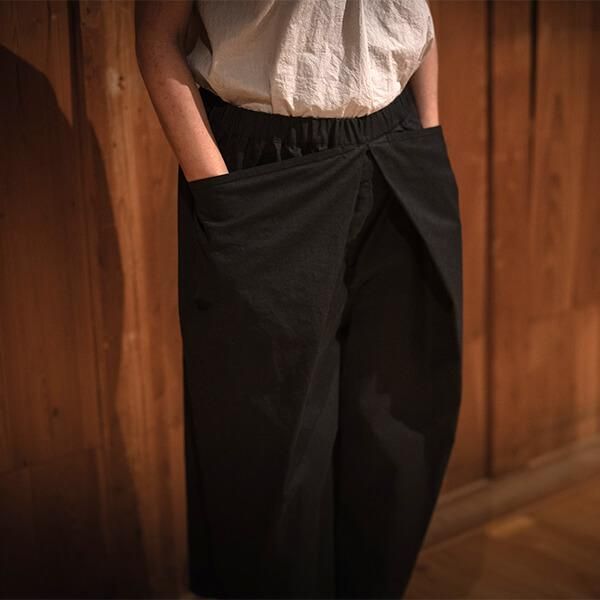 前タックパンツ - Jikonka ONLINE SHOP