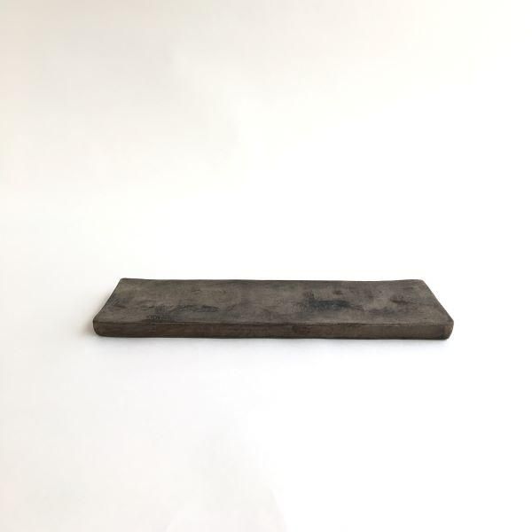 西川聡 黒銀彩 長板皿 - Jikonka ONLINE SHOP 西川聡 黒銀彩 長板皿 - Jikonka ONLINE SHOP