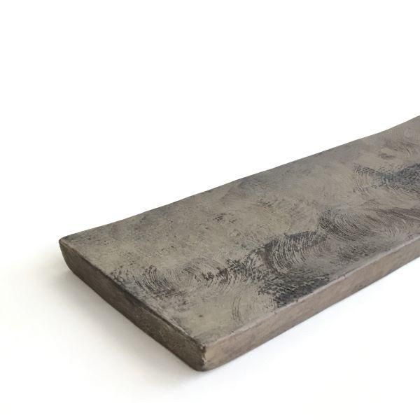 西川聡 黒銀彩 長板皿 - Jikonka ONLINE SHOP 西川聡 黒銀彩 長板皿 - Jikonka ONLINE SHOP