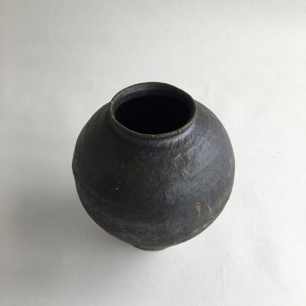 【メール便不可】 四海大 焼き締め 壺 - Jikonka ONLINE SHOP 工芸品