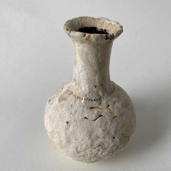 高橋亜希子 花器　陶器　壺　手捻り 高橋亜希子 花器陶器壺手捻り