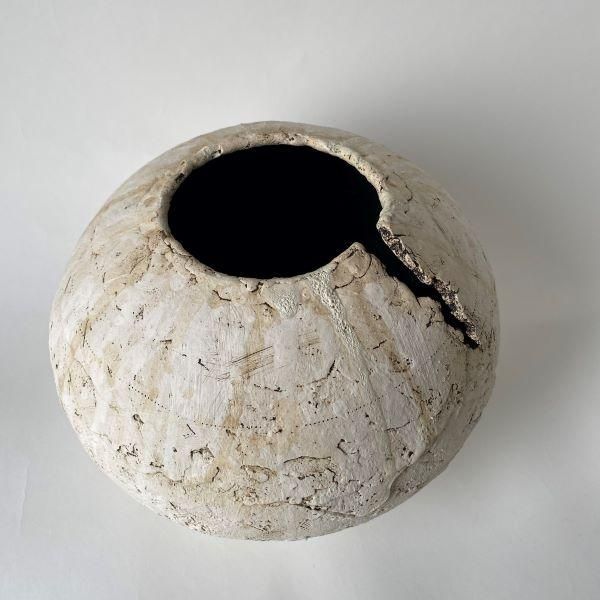 琉球壺 名品 口径6cm×高さ15a cm