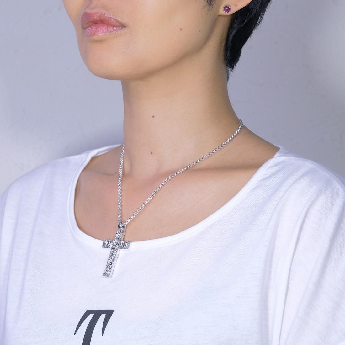 フェザージュエリー 唐草クロス 【 STUDIO T&Y 】公式通販