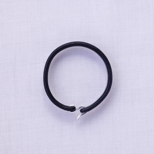 Leather Bracelet 10 ( Black )