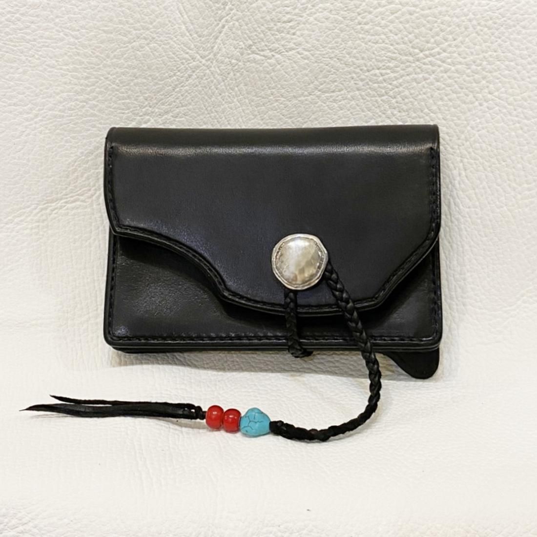W2 ≪BLACK≫ MIDDLE WALLET / ミドルウォレット – MOTO ONLINE