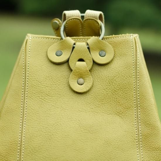 HOSONO　リュック　グリーン　ヌメレザー　bg105 HOSONO リュック グリーン ヌメレザー bg105 ナチュラルテイスト