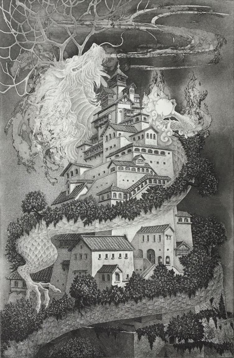 銅版画(シートのみ)です。