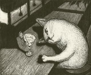 多賀新銅版画「魚 No.8 餌食2」 限定40 / 多賀新 [35679] | 書肆田高