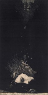 坂東壯一 銅版画作品『メランコリーの投影』＊シート