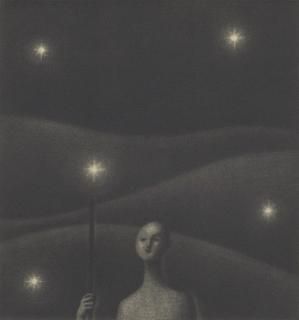多賀 新 銅版画 魚シリーズ No.4「座礁」＊シート - y art gallery