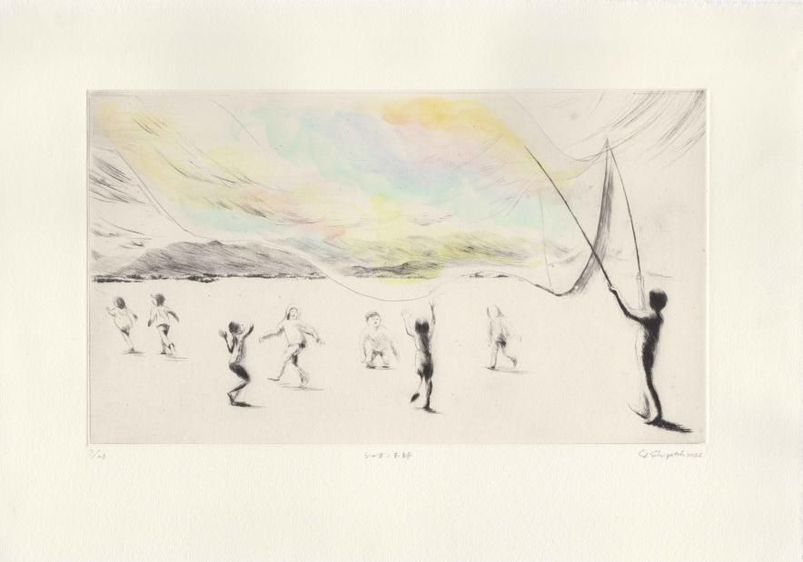 林　裕子【アフタヌーン】油彩　8S 林裕子【アフタヌーン】油彩8S