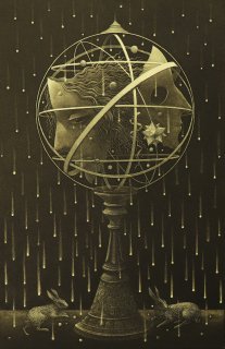 坂東壯一　銅版画『冬の球』＊シート