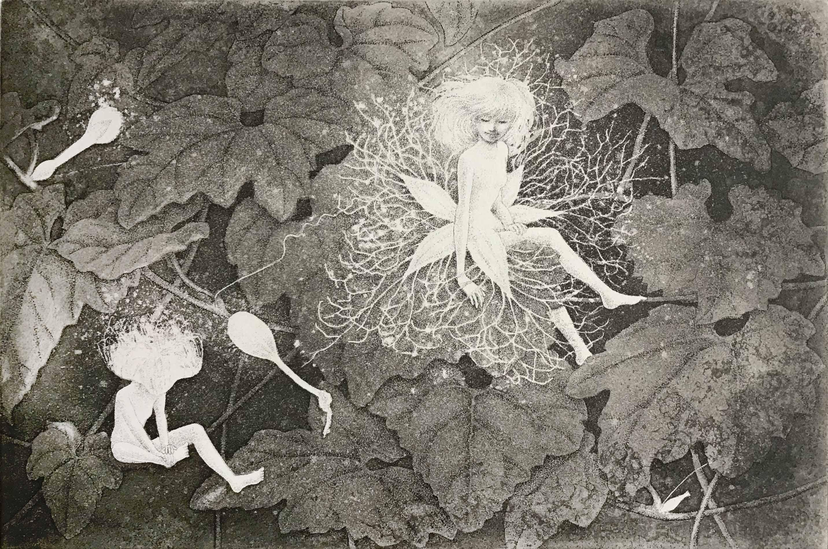 絵画　カラー銅版画　シ―ト 75d2120c557d3ec917b4f99c2dbbde