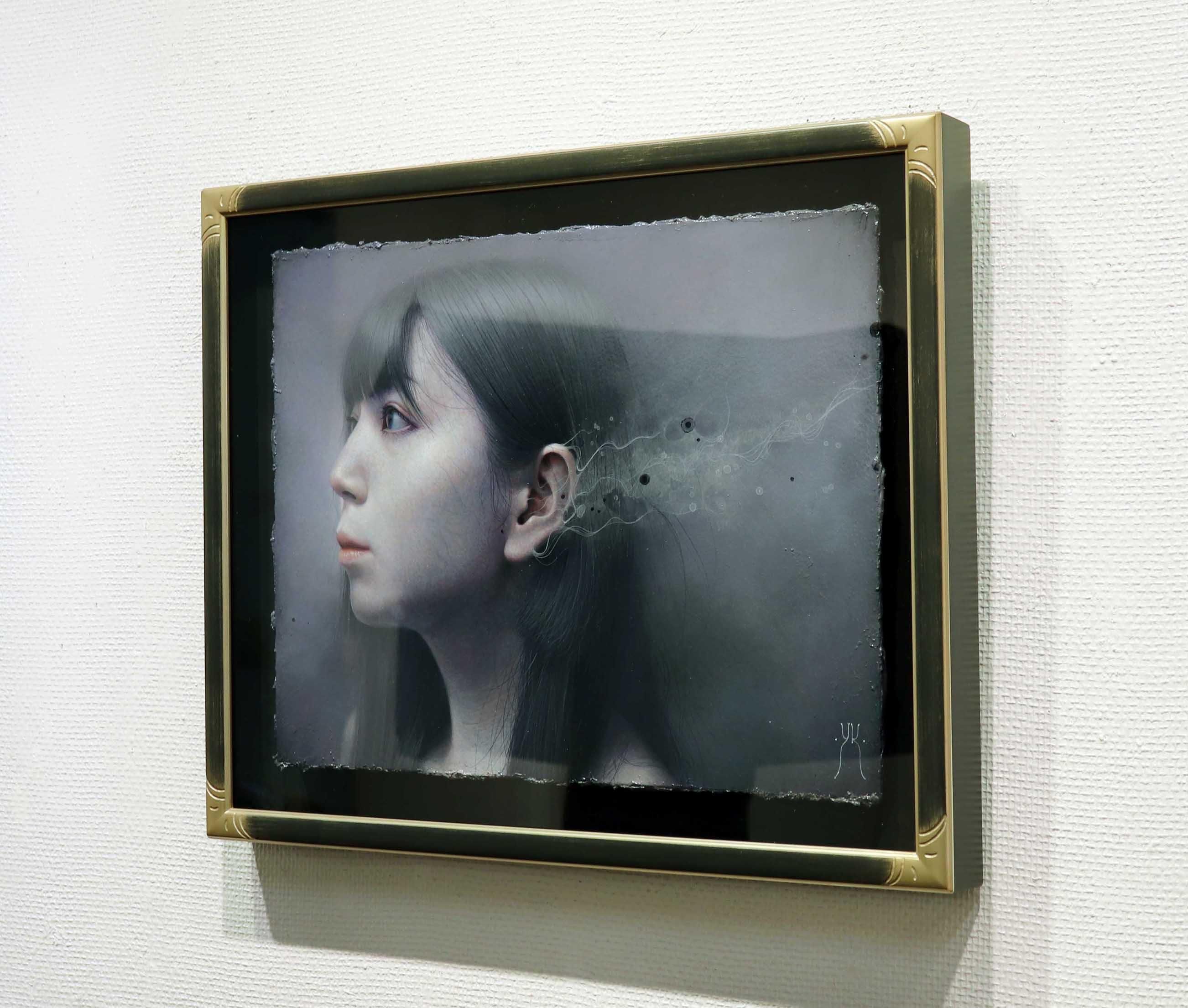 伊藤はるみ、【初夏】、希少な額装用画集より、新品額装付、状態良好 伊藤はるみ、【初夏】、希少な額装用画集より、新品額装付 伊藤