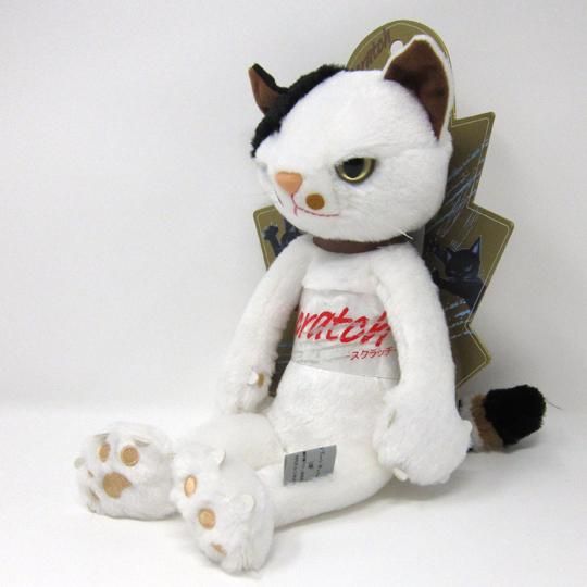 スクラッチ MSサイズ猫のぬいぐるみ ミルク猫 スクラッチ