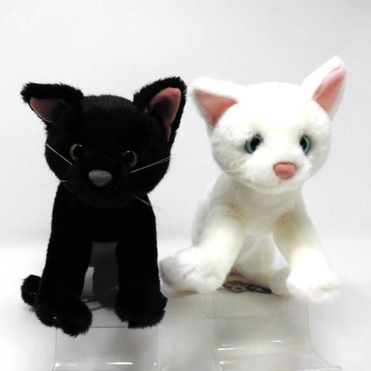 ミスチーフ ツル丸 cuddly(カドリー) 白猫ぬいぐるみ - ねこの大五郎 ミスチーフ ツル丸 cuddly(カドリー) 白猫ぬいぐるみ - ねこの大五郎