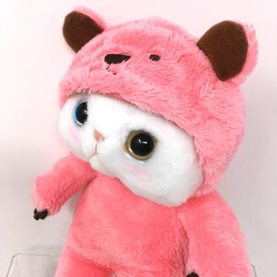 猫のぬいぐるみ ピンクベアM choo choo本舗(チュウチュウ 猫のぬいぐるみ ピンクベアM choo choo本舗(チュウチュウ