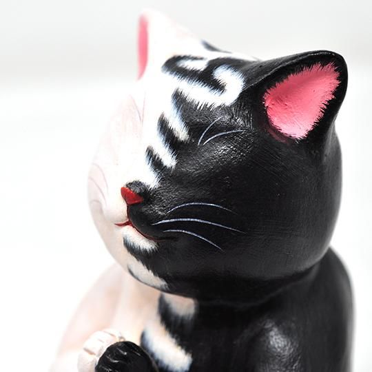 もりわじん作品 「こんとん」 通販生活表紙 縁起物 まねき猫 注文制作