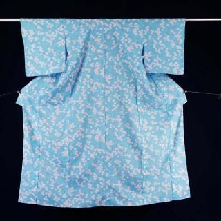 アンティーク華やぐ透明感♡振袖フルセット 成人式前撮り謝恩会 長襦袢ご希望の方に リサイクルきもの 華