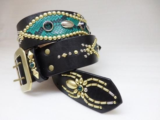 スタッズベルト オーダー品 - DIABOLIC -Leather&Silver-