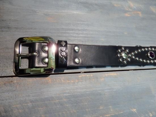 スタッズベルト オーダー品 - DIABOLIC -Leather&Silver- スタッズベルト オーダー品 - DIABOLIC -Leather&Silver-