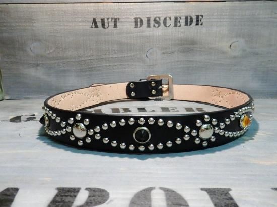 スタッズベルト オーダー品 - DIABOLIC -Leather&Silver- スタッズベルト オーダー品 - DIABOLIC -Leather&Silver-