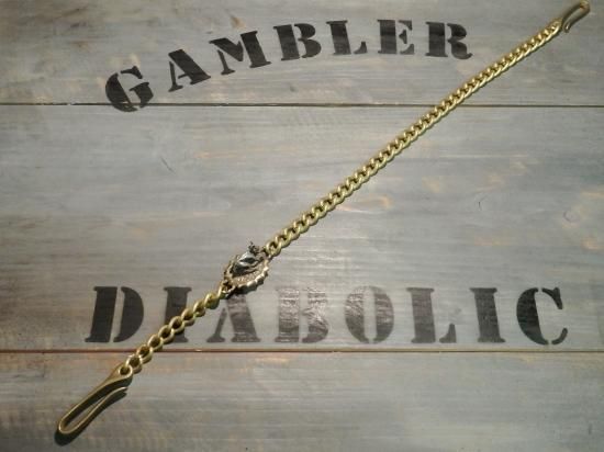 BULL ORIGINAL　ウォレットチェーン　真鍮製 BULL ORIGINAL ウォレットチェーン 真鍮製