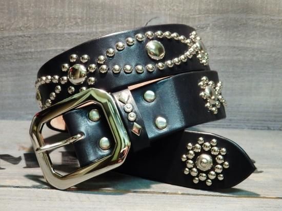 スタッズベルト オーダー品 - DIABOLIC -Leather&Silver-