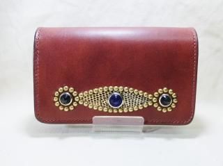 ショートウォレット - DIABOLIC -Leather&Silver-
