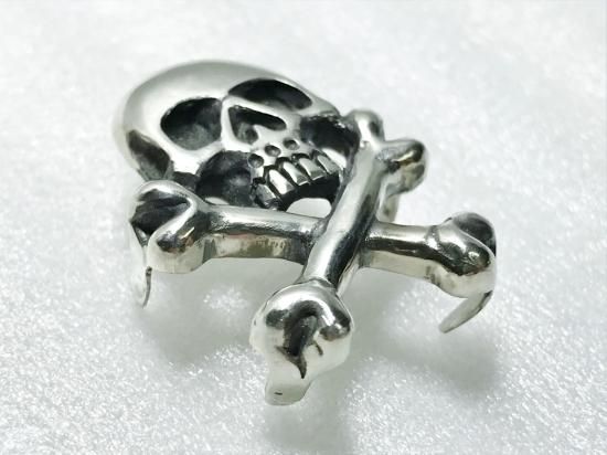 スカル/クロスボーン/カスタムパーツ/SILVER