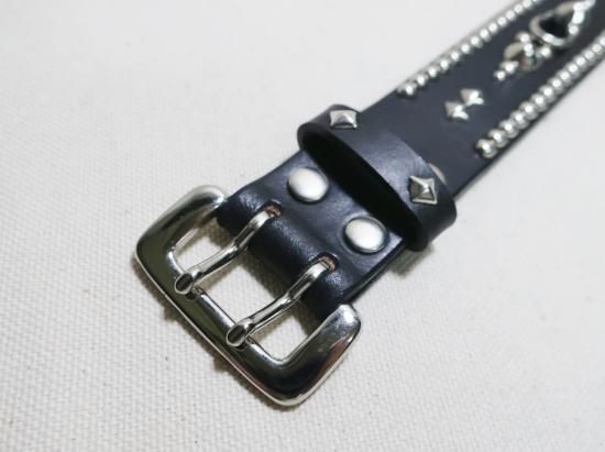 ナナフシ　レザー　スタッズ　ベルト　ブレスレット　ハンドメイド ナナフシ様専用 レザー スタッズ ベルト ブレスレット ハンドメイド