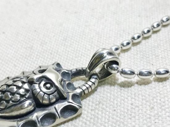 ペンダントトップ/フクロウ/ネックレス/梟/シルバーアクセサリー/owl