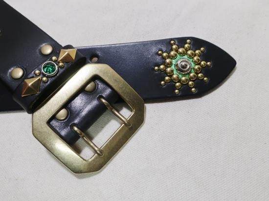 スタッズベルト オーダー品 - DIABOLIC -Leather&Silver-