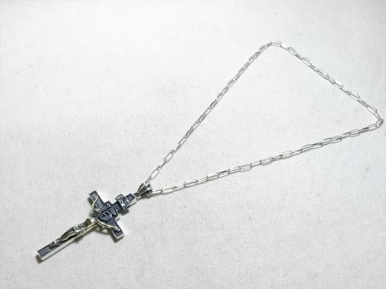 クロスペンダントトップ/キリスト/ネックレス/シルバー クロスペンダントトップ/キリスト/ネックレス/シルバー