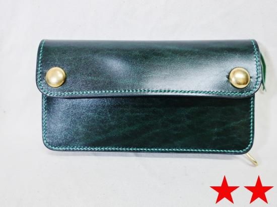 ミドル トラッカーウォレット Middle Tracker Wallet < グレー