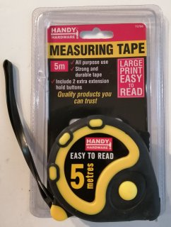 HANDY HARDWARE Mesuring Tape 5m