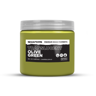 Translucent Resin Pigment - Olive Green 400g