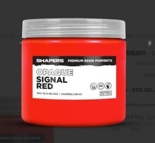 <img class='new_mark_img1' src='https://img.shop-pro.jp/img/new/icons1.gif' style='border:none;display:inline;margin:0px;padding:0px;width:auto;' />OPAQUE PIGMENT SIGNAL RED 100ml,400ml