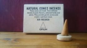 NATURAL CONES INCENSE/OPIUM