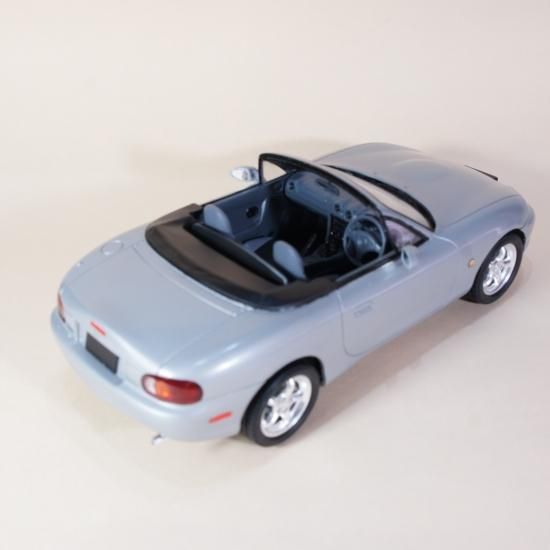 模型工房 ぶっぴ 塗装・組立済みアオシマ製1/24ロードスターRS(NB8C)