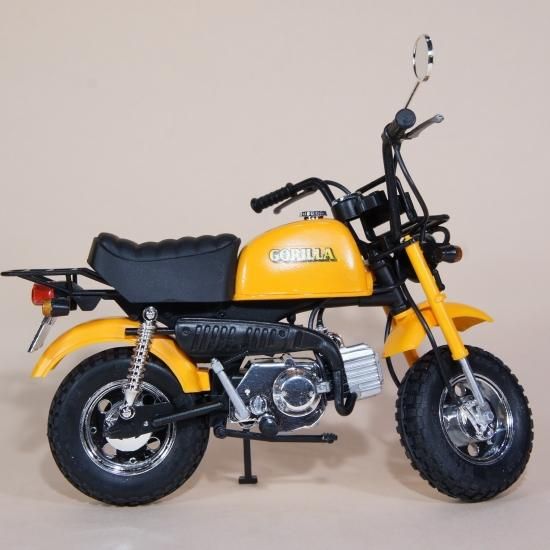 注目ショップ 模型工房 ぶっぴ 塗装 アオシマ製1/12ホンダ・ゴリラZ50J-Ⅲ ぬいぐるみ