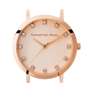 LUXE 35MM PINK DIAL / ROSE GOLD CASE