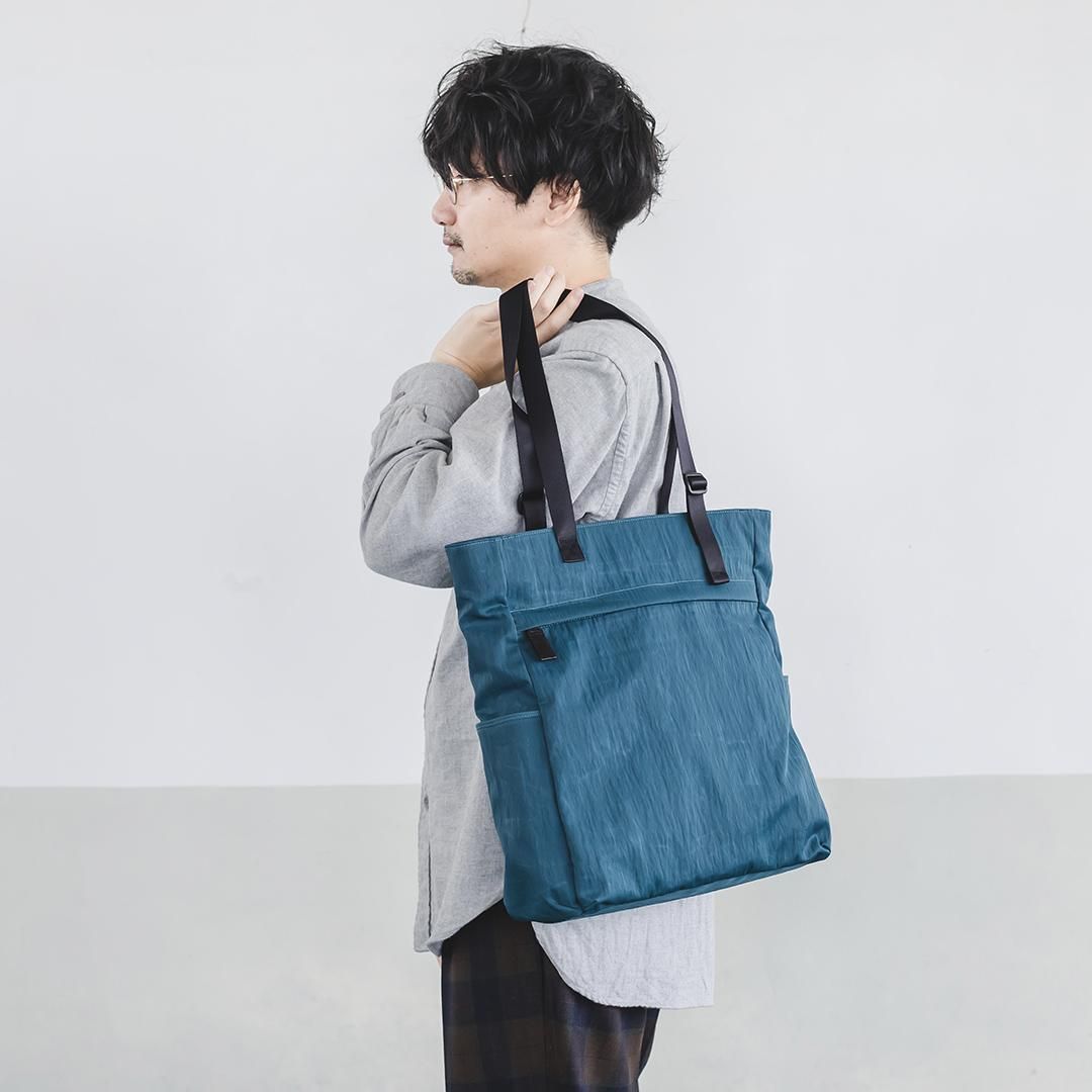 RiVER - TOTEBAG（ブルーグリーン） - WORK-SHOP YUSHI（遊糸）