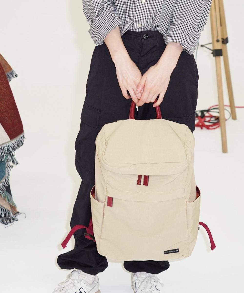 Square - RUCKSACK（ベージュ） - WORK-SHOP YUSHI（遊糸）