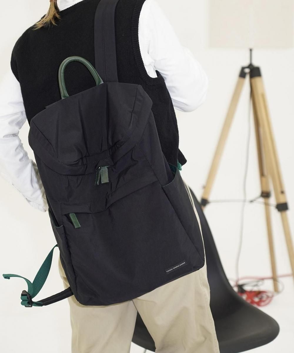 Square - RUCKSACK（ブラック） - WORK-SHOP YUSHI（遊糸）