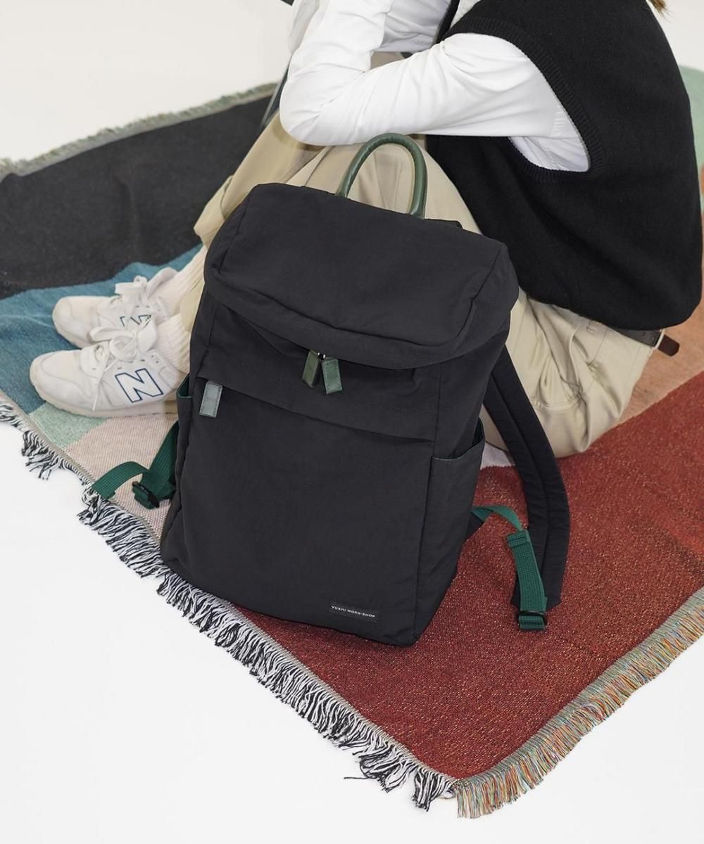Square - RUCKSACK（ブラック） - WORK-SHOP YUSHI（遊糸）